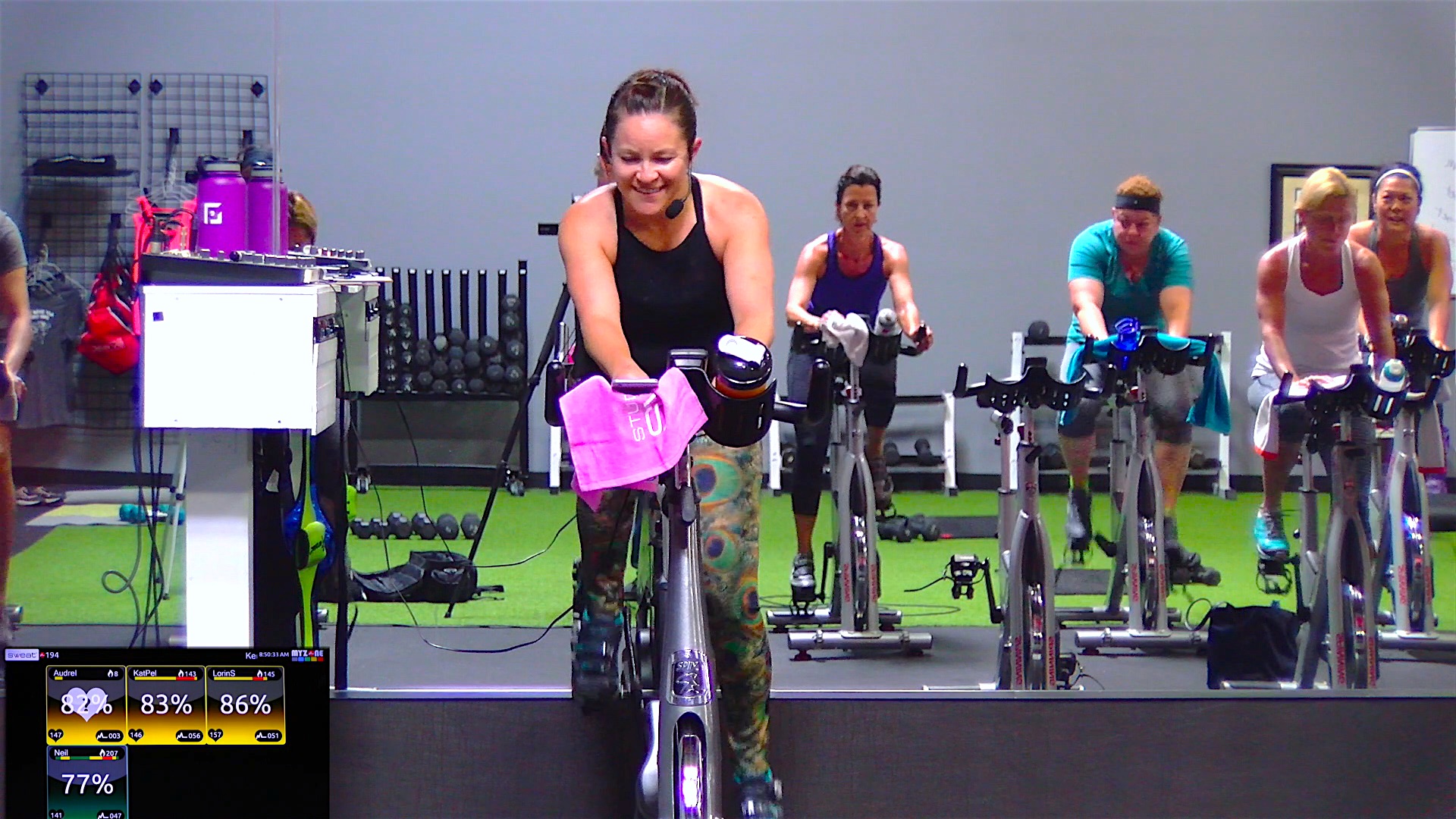 Amazing Online 20 Minute Spin Class! Studio SWEAT onDemand