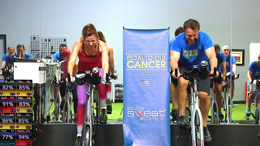 best online spin classes 60 Minute SWEAT - Pedal to End Cancer