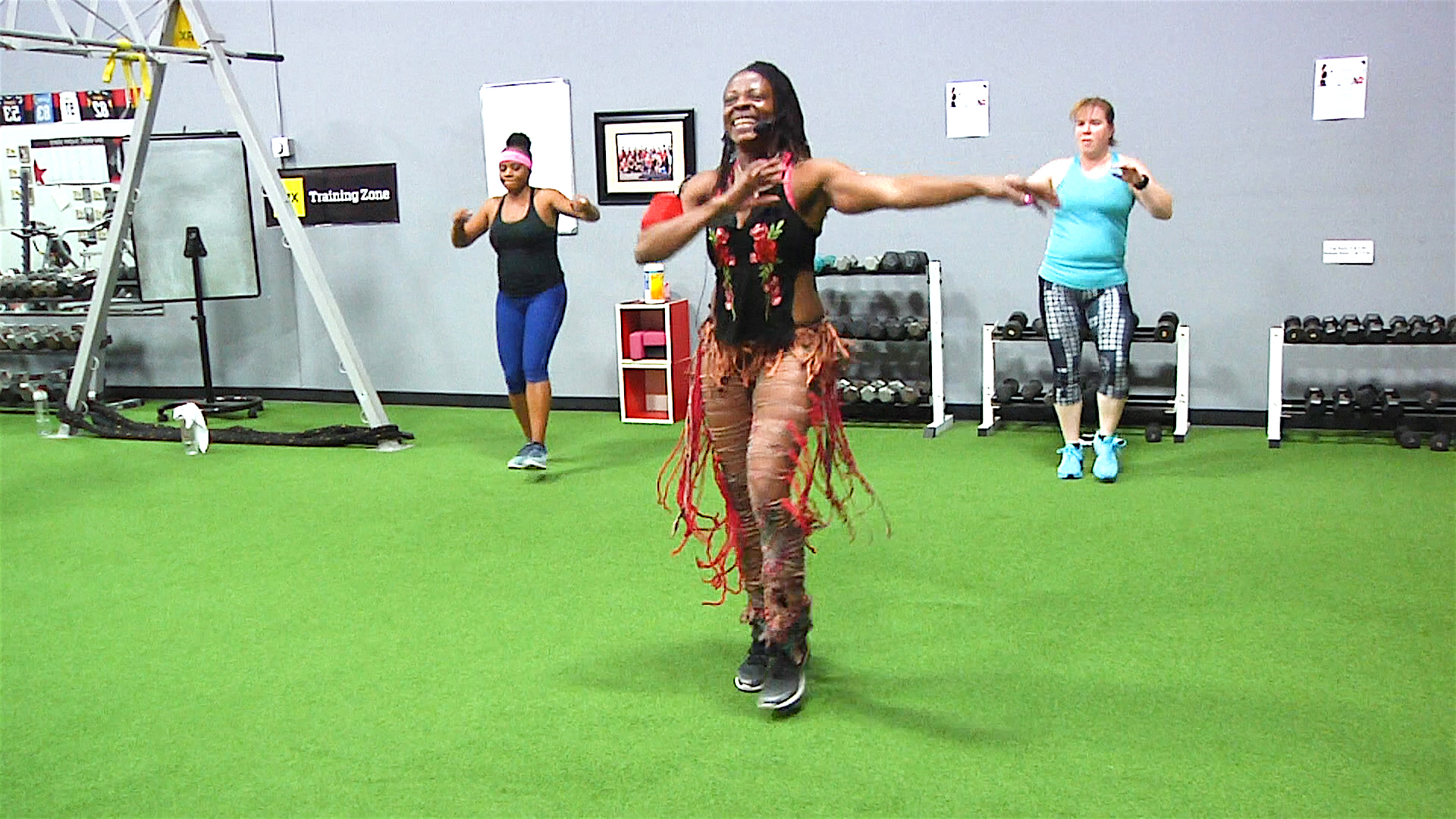 Online 30 Minute Zumba® Class Rhythms for Small Spaces!