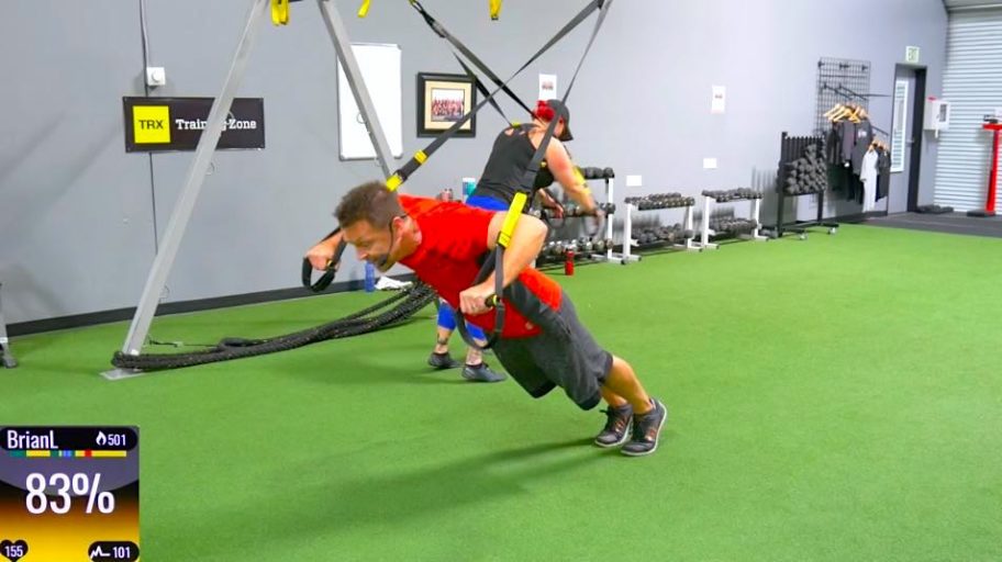 TRX Total Body class drive to 45