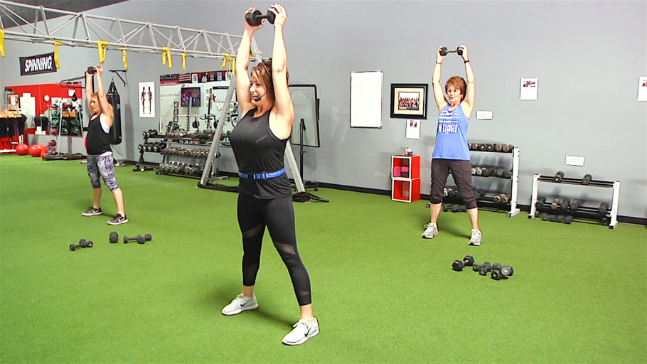30 minute weight lifting class that's great for the active older adult