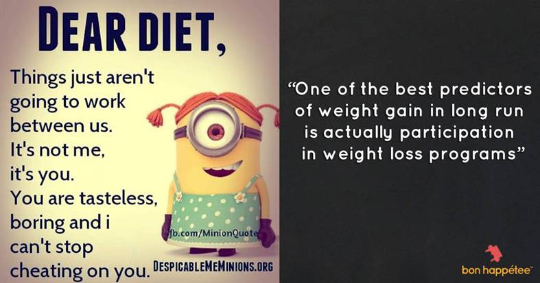 diet quote and meme