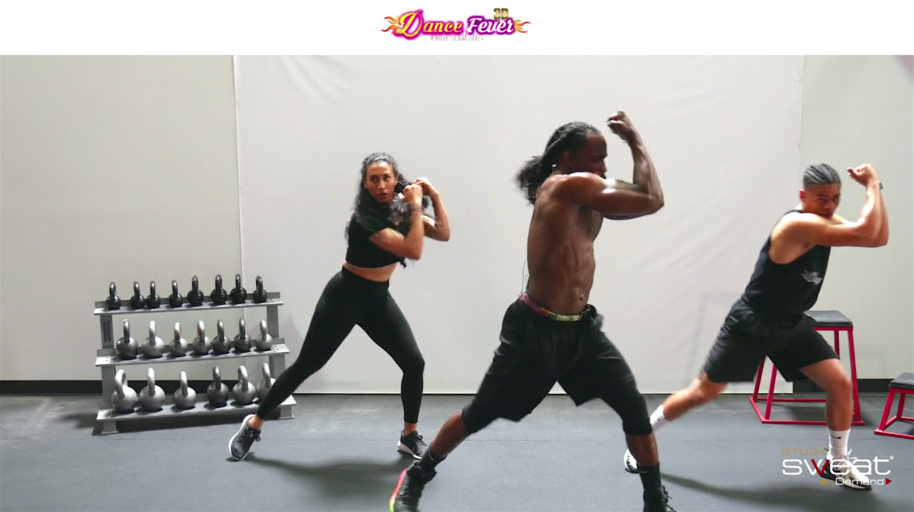 super fun online dance cardio workout Dance Fever 3D - FIRE