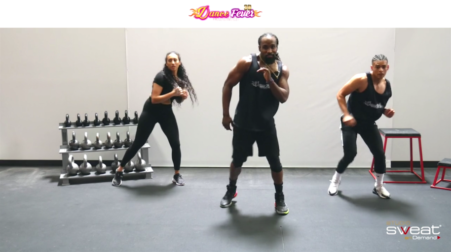fun online dance cardio workout Dance Fever - WIND
