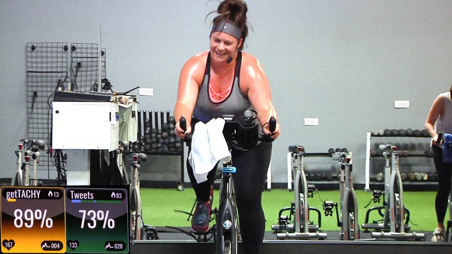 Warrior Ride 20-minute Spinning class with motivational songs