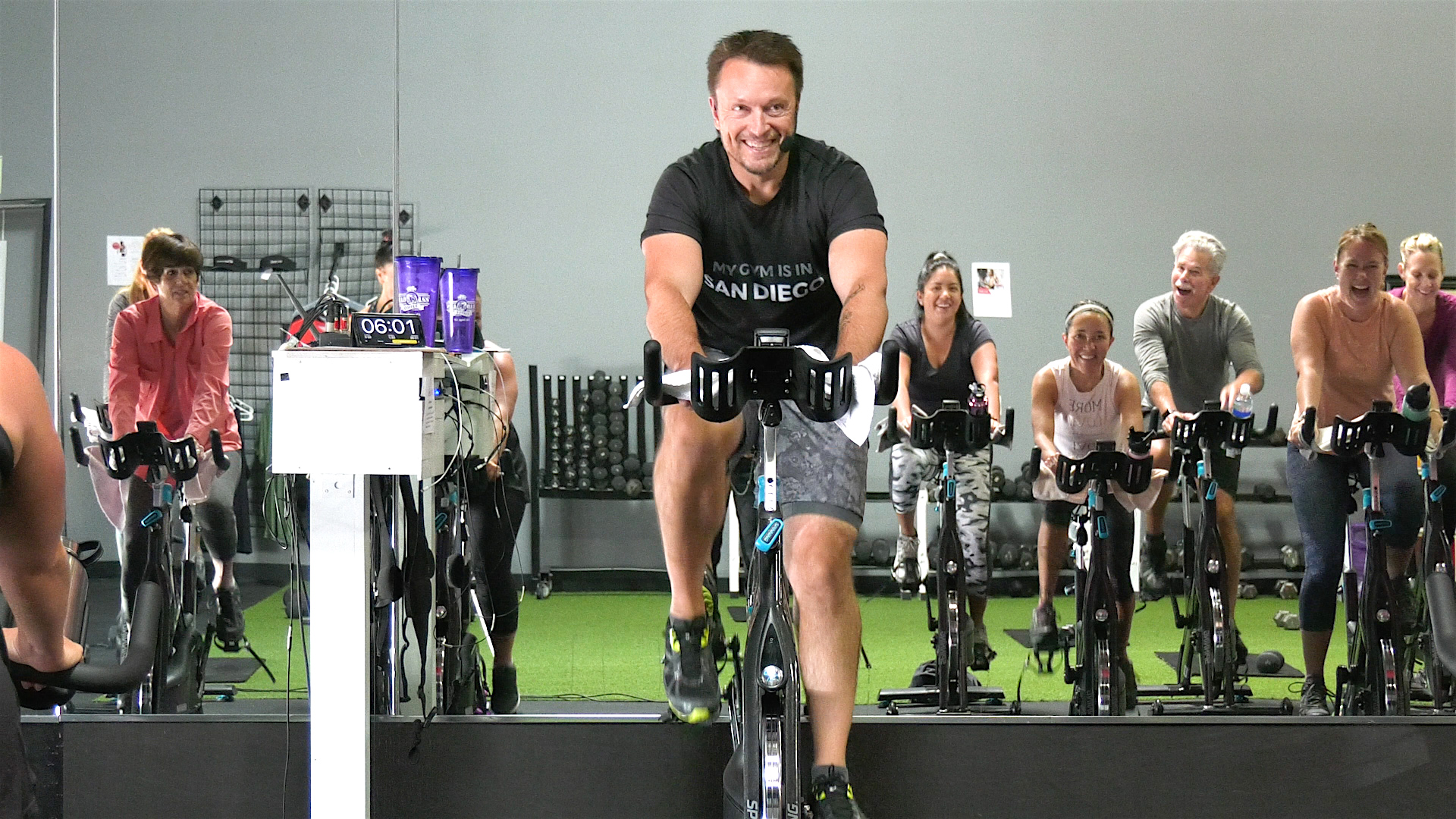 30 min indoor cycling