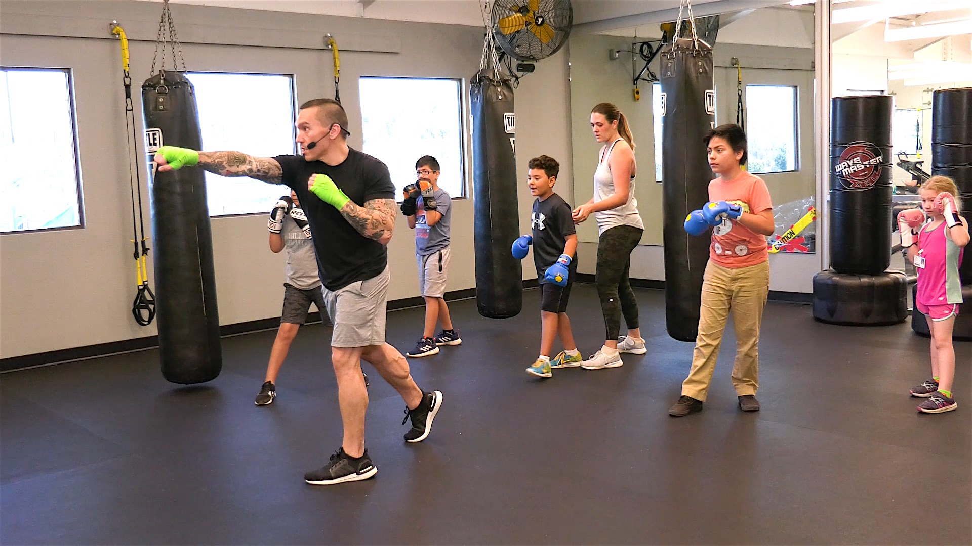 Gym Training Boxe, Kids Fight Trunks