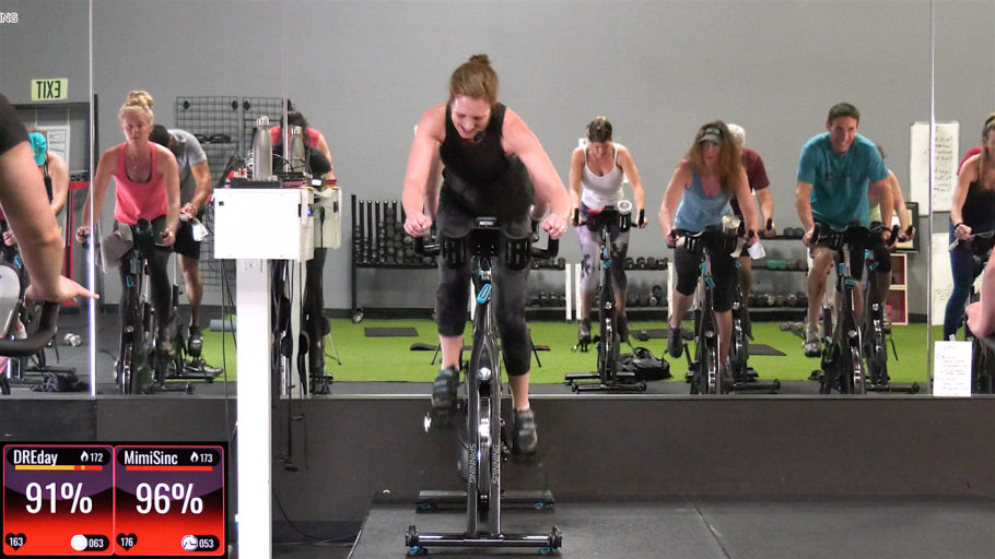high-intensity Cycling workout Get Up and Go Ride