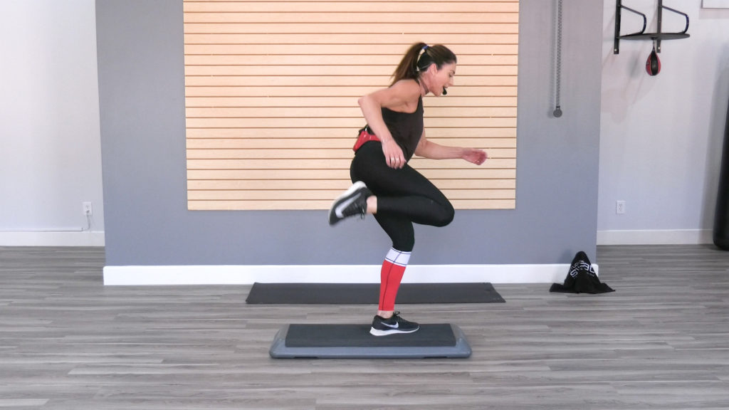 45-Minute Step-Aerobic Online Video | Studio SWEAT onDemand