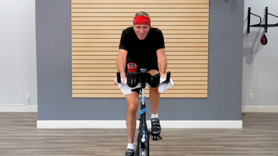 road cycle class for the Spin bike Virtual Road Ride Journey