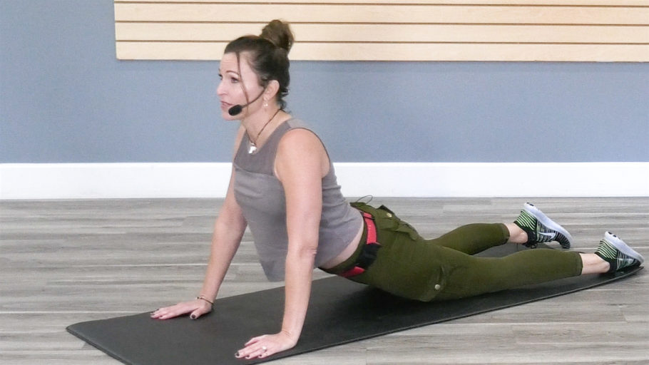 stretch session video online Hip, Back & Hamstring Stretch
