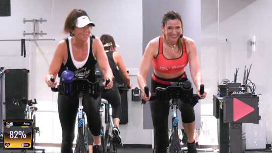 hiit and lower intensity Spinning class online Cycle-Therapy
