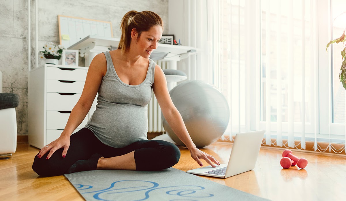 working out when pregnant