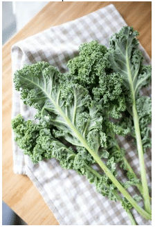 kale fiber food