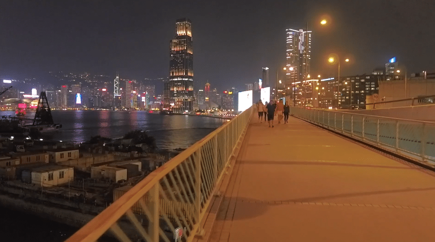 Virtual Cycle Rides - Hong Kong at Night