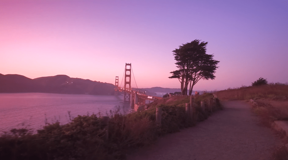 Virtual Cycle San Francisco Twilight - California - USA