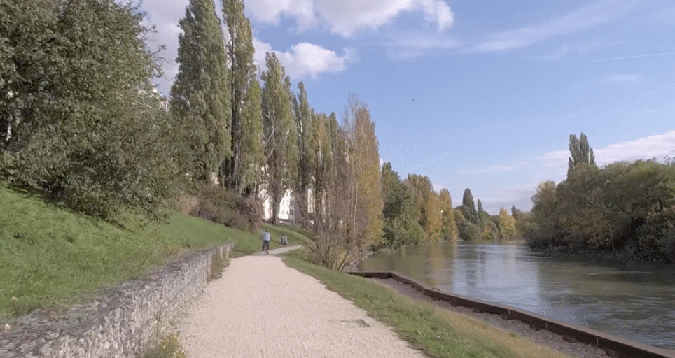 Virtual Cycle Rides - Vienna, Austria in Modern and Old Town