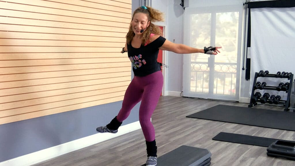 45-Minute Step-Aerobic Online Video | Studio SWEAT onDemand