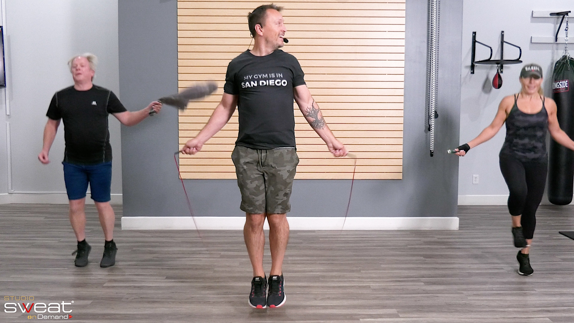 WarmUp with a Jump Rope Skip, Hop & Jump WarmUp