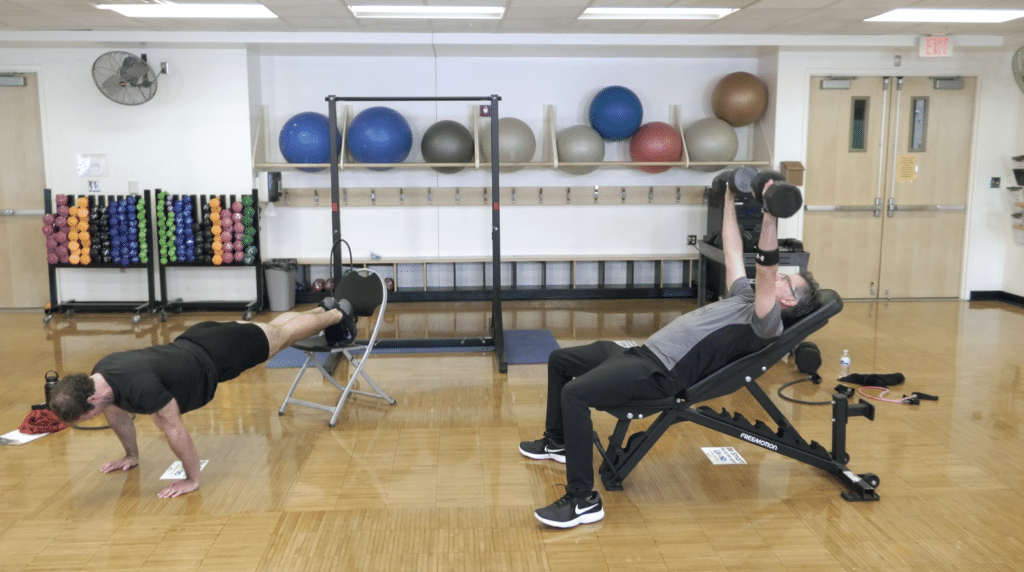 50Minute Push & Pull, Chest & Back Workout Challenge Studio SWEAT