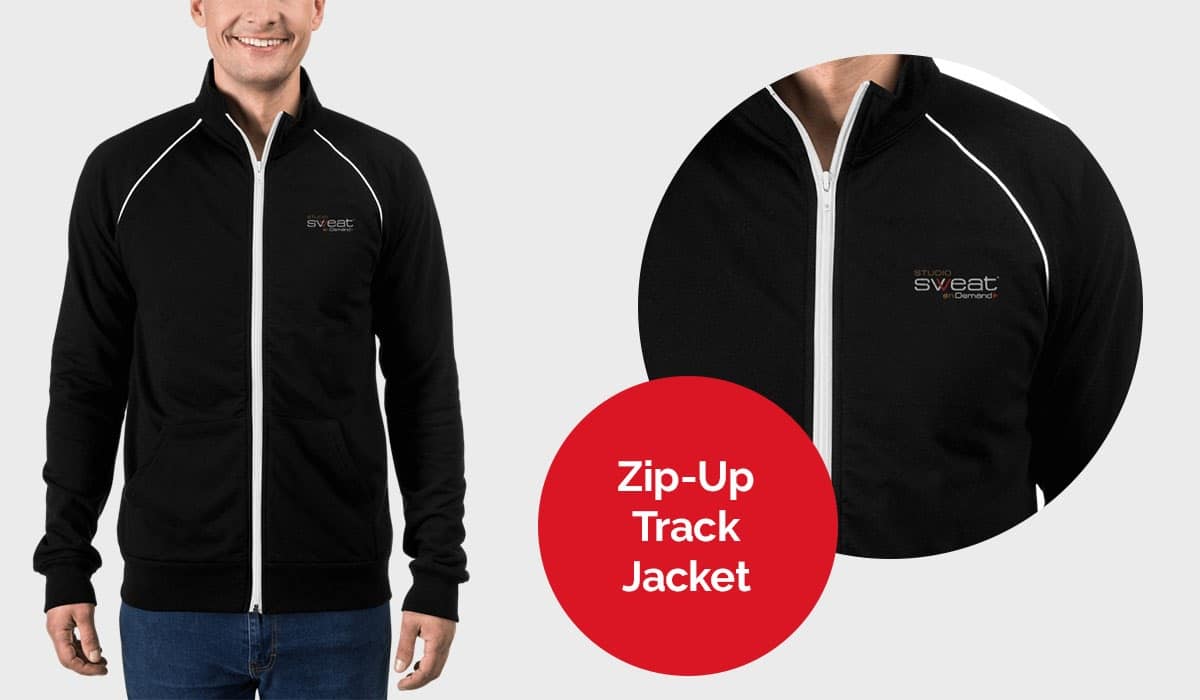 Zip-Up Track Jacket