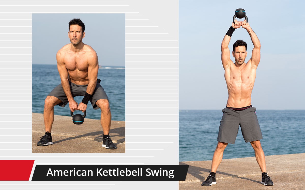 American kettlebell best sale swing muscles worked