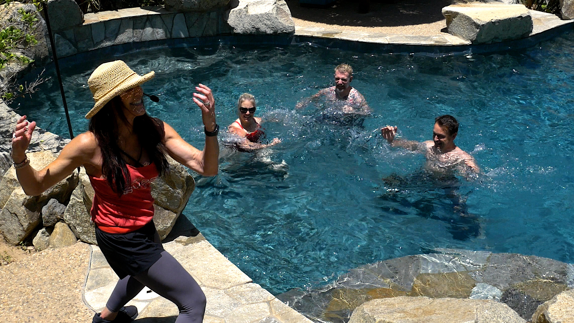 Preview Aerobic Pool Workout Video Pool Party Pump Up