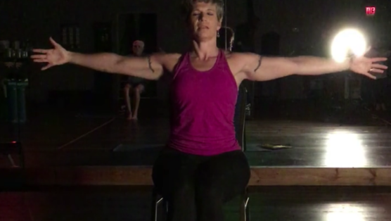 GENTLE CHAIR YOGA WITH SARAH somerset sports