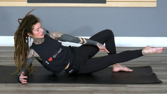 beginner-friendly mat Pilates core workout Perfecting Pilates