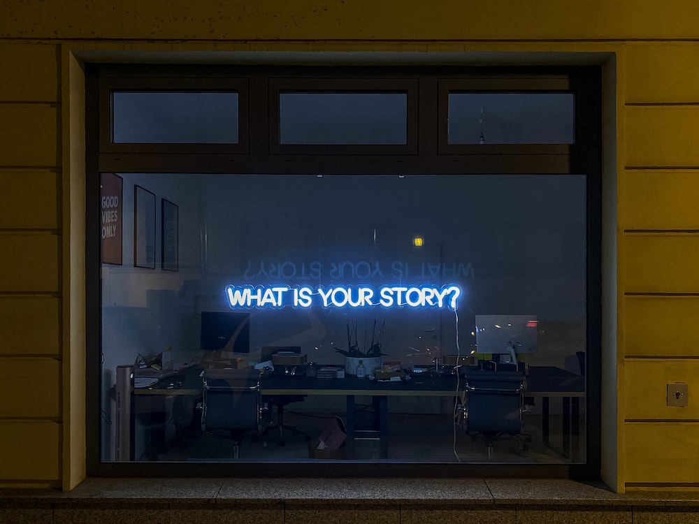 what's your story sign