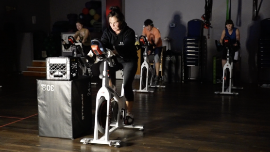 SPIN FOR AN HOUR - BURN SOME CALORIES WITH KELLY somerset