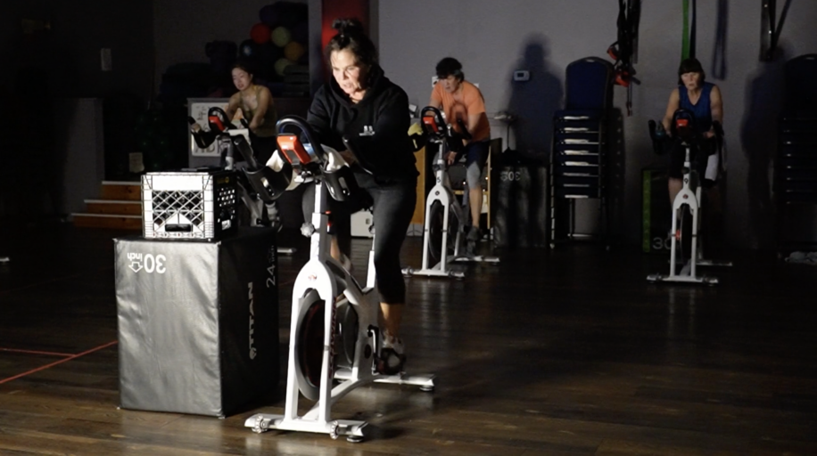 SPIN FOR AN HOUR - BURN SOME CALORIES WITH KELLY somerset