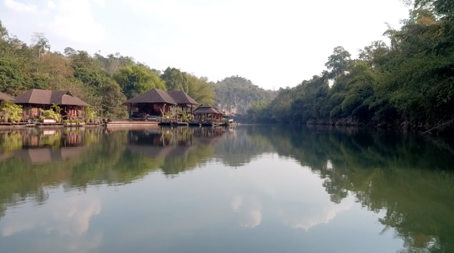 Thailand Sunset River Jungle Journey