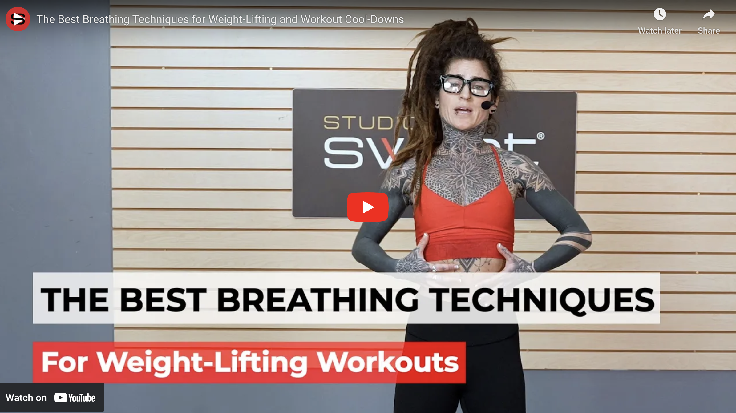 The Best Breathing Techniques for Weight-Lifting and Workout Cool-Downs vlog