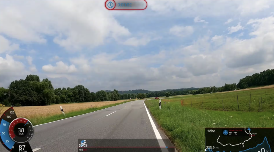 Summer 2021 60 Minute Saarland Cycling (1 Hill) scenic ride