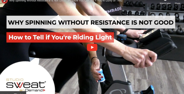 Why Spinning Without Resistance is Not Good!