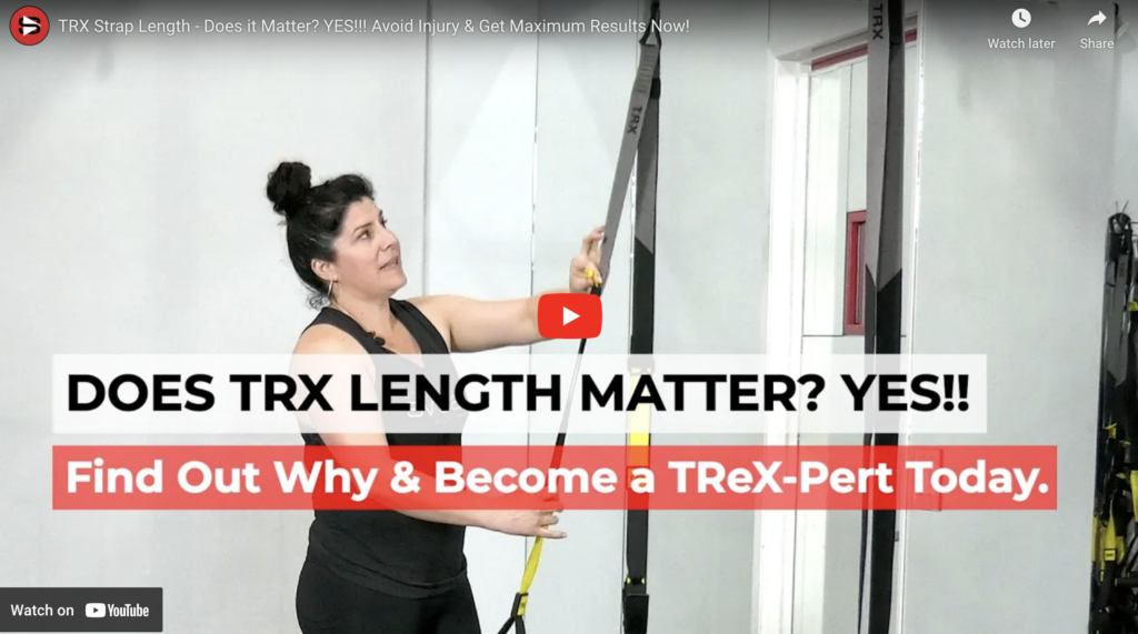 TRX Strap Length Does it Matter? Studio SWEAT onDemand