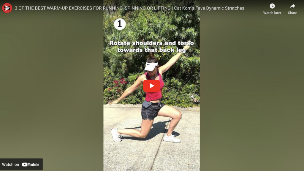 3 of the Best Warm-Up Exercises for Running, Spinning, or Lifting