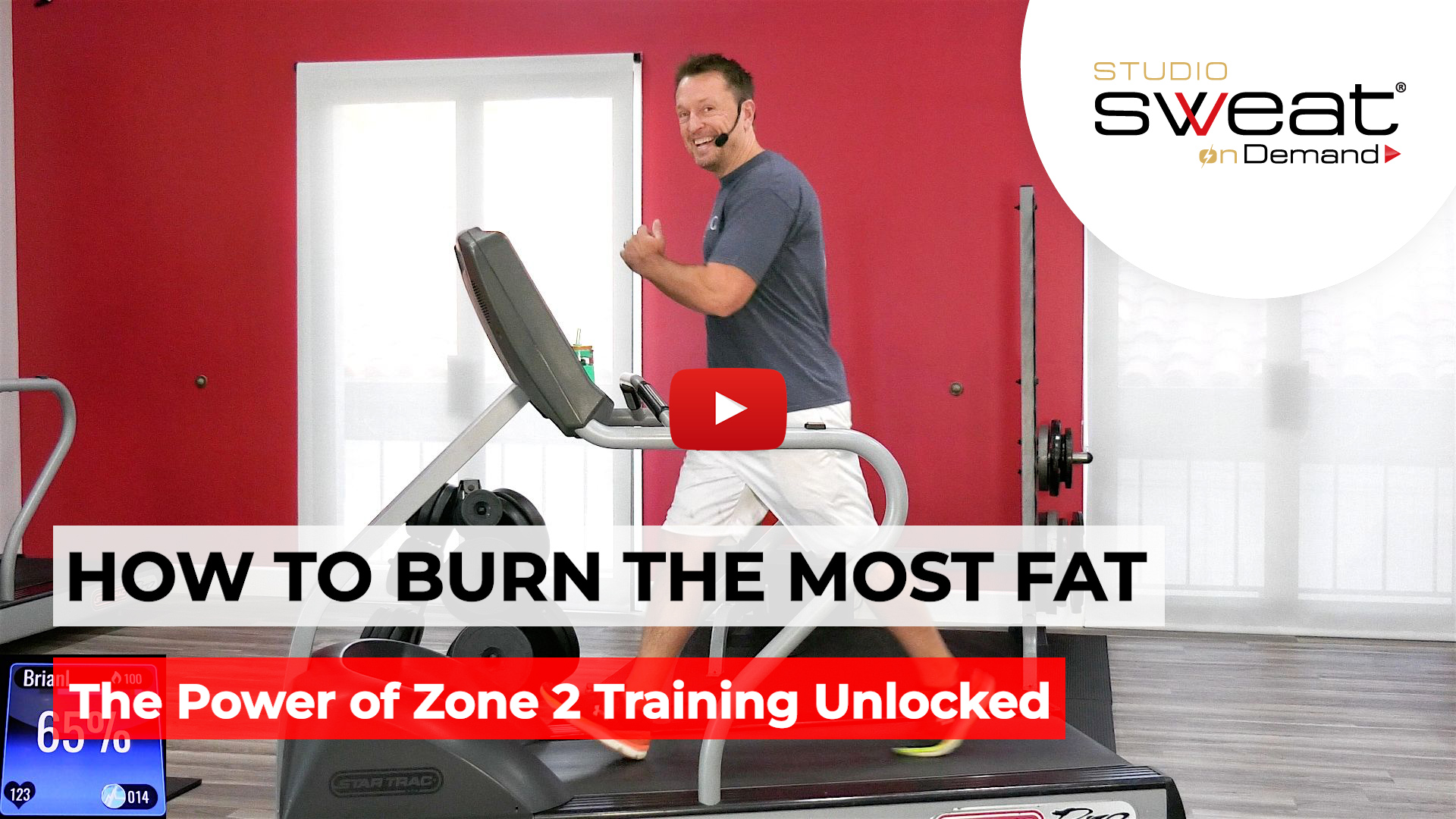 Zone 2 Training YT play button