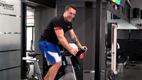 40 Minute Spin Class with Standing Drills Stand & Deliver II