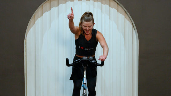 Beat-Driven Spin Class with Core Bike & Bands