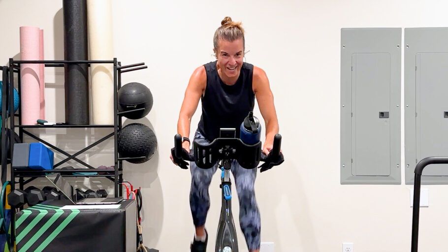 30 minute cardio AND resistance training combo class 20 Min Spin and then 10 Min Strength