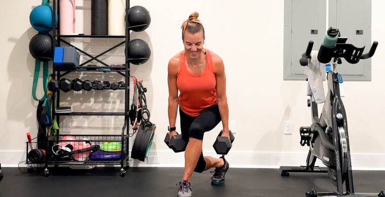 foundational lower-body strength session