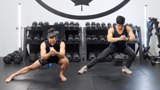 strength plus mobility session Cossack Mastery + Push-Up Power