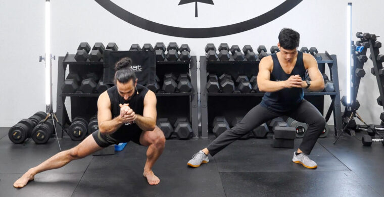 strength plus mobility session Cossack Mastery + Push-Up Power