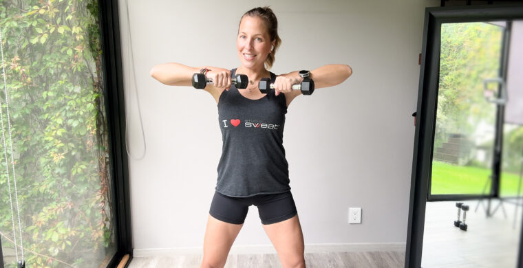 20-minute standing workout Shoulder Strength & Stability