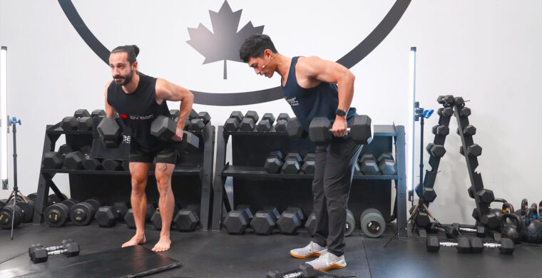 dumbbell only workout More Dumbbells More Work