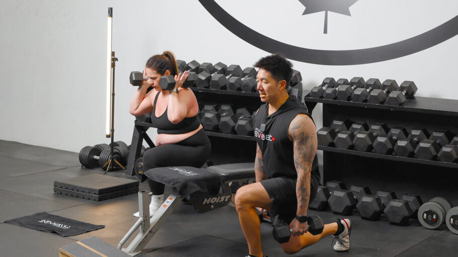 lower body strength class Non-Negotiable Leg Day