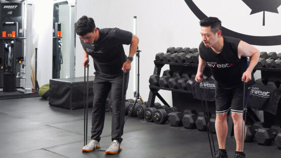 full-body strength session Get Resistance Band Buff