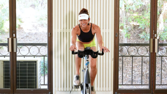 hard-hitting 25-minute cycle class All Bike, All Burn